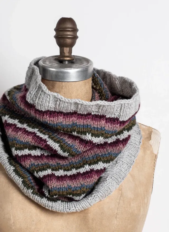 Blue Sky Fibers Tiverton Cowl 202201 Strickanleitung Hebemaschen