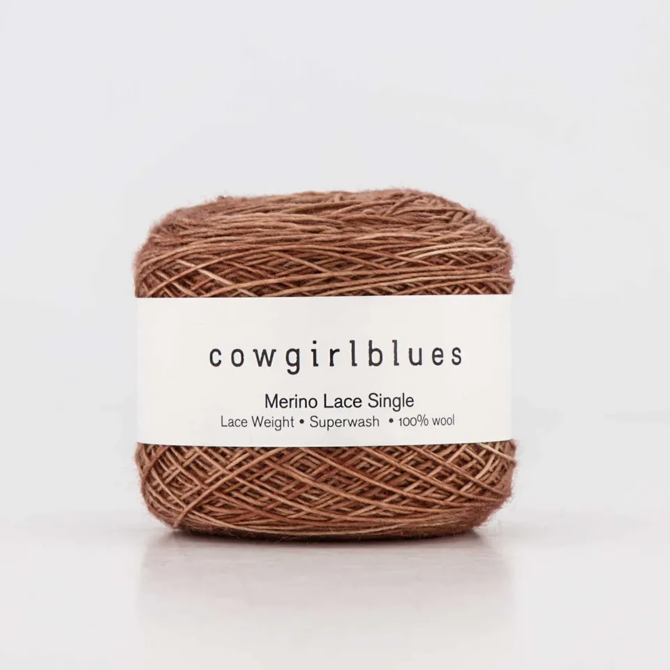 Cowgirlblues Merino Lace Camel Garn handgefärbt