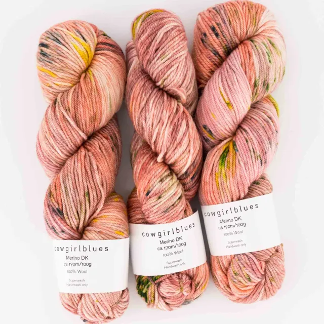 Cowgirlblues Merino DK Adele Wolle Rosa