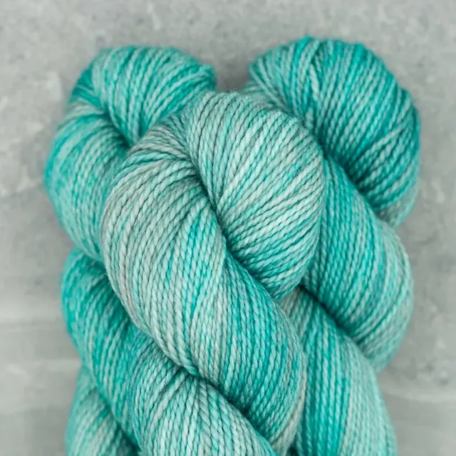 Madelinetosh Farm Twist Hosta Blue DK-Wolle handgefärbt