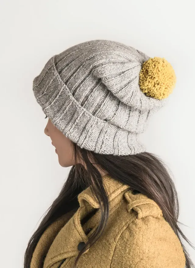 Blue Sky Fibers Classic Milan Slouch Strickanleitung Eco-Cashmere