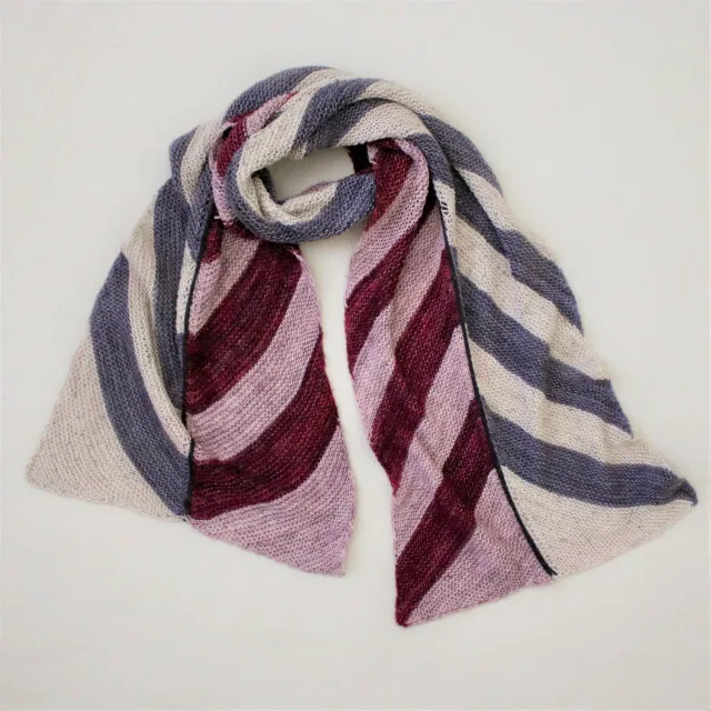 Madelinetosh Chevron Scarf Strickanleitung PDF Intarsia