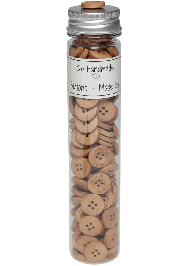 Go Handmade Made by Grandma Knöpfe 18mm Dose 145 Stk