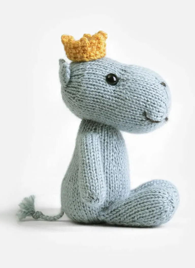 Blue Sky Fibers Hector Hippopotamus Strickanleitung PDF Tier
