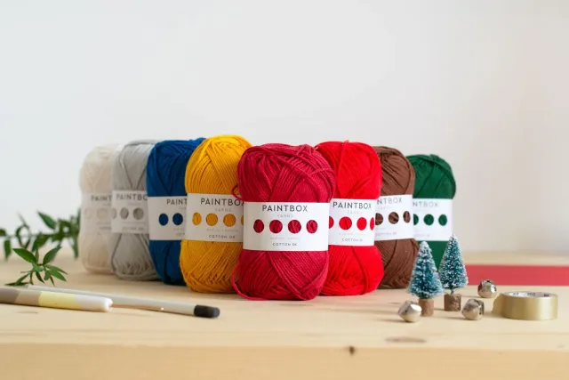 Paintbox Yarns Cotton DK 10 Ball Colourpack Wolle 10x50g Classic