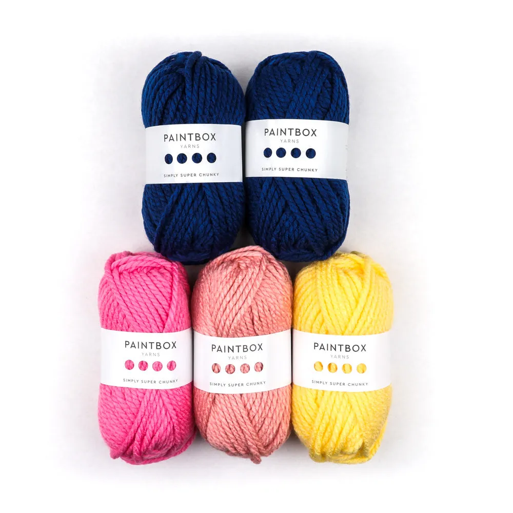 Paintbox Yarns Simply Super Chunky Acrylgarn Harmony 5x100g
