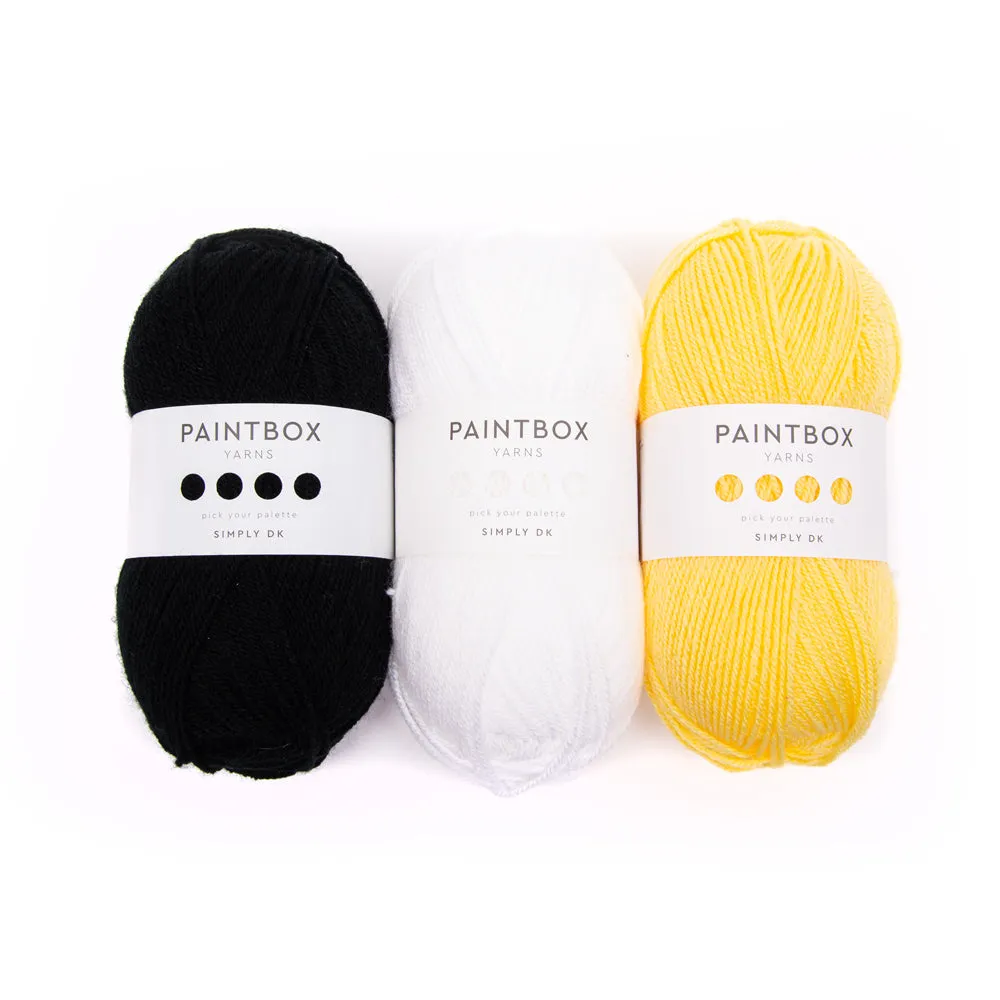 Paintbox Yarns Simply DK Häkelkit Bobby the Bee 3er Pack