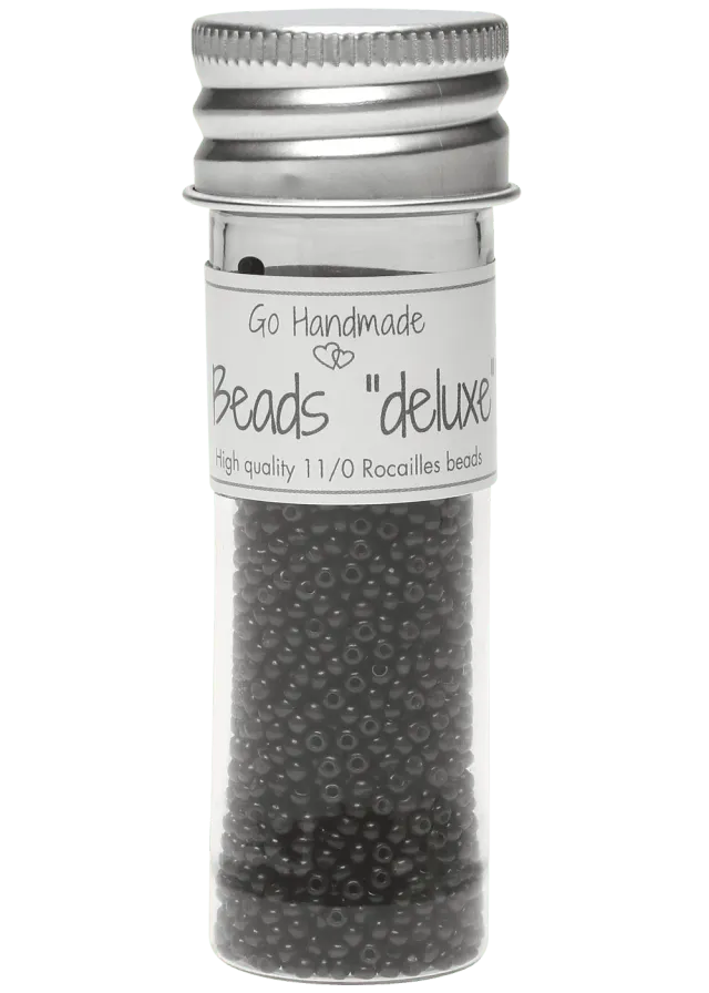 Go Handmade Glass Beads Glasperlen Dunkelgrün 30 g