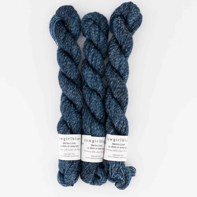 Cowgirlblues Merino Linen Cape Storm Leinengarn 50g