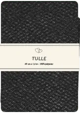 Go Handmade Tüll Stoff 60 cm x 1,6 m Polyester