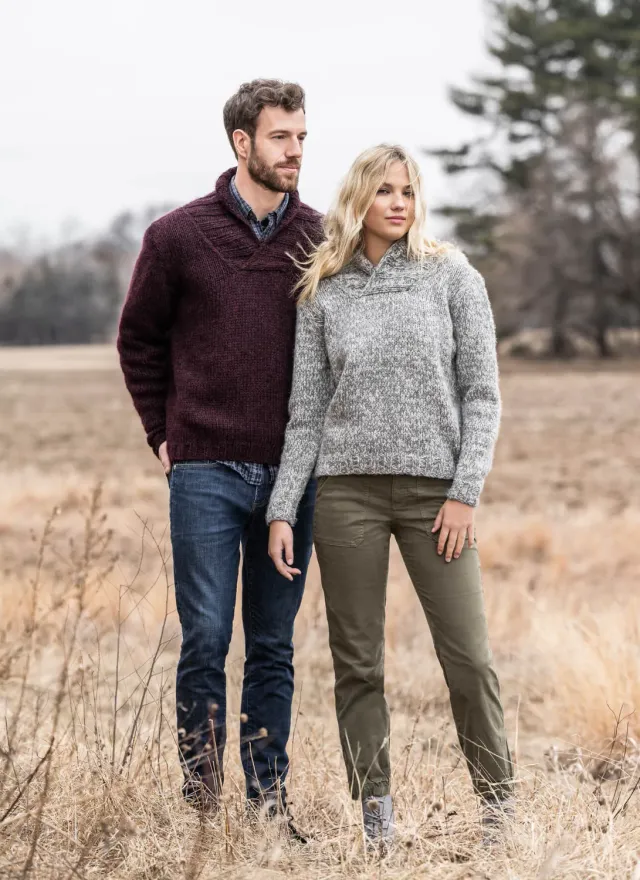 Blue Sky Fibers Classic Series Elgin Pullover 202229 Strickanleitung Pullover