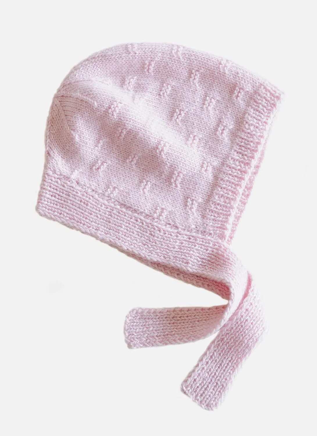 Blue Sky Fibers Classic Series Baby Bonnet Strickanleitung Babyhaube