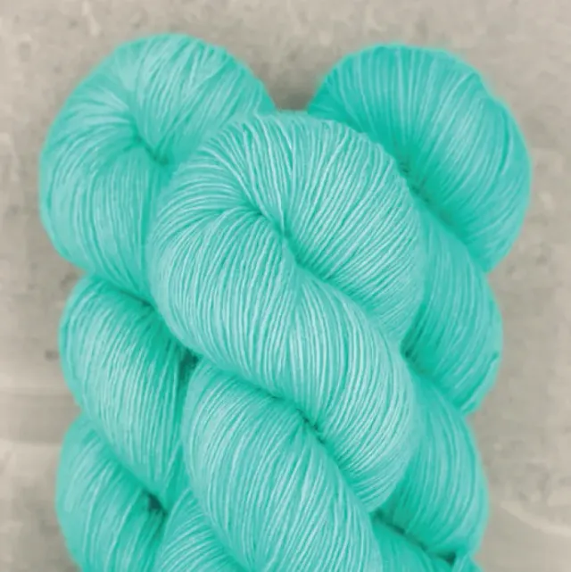 Madelinetosh Woolcycle Sport Button Jar Blue Sportwolle