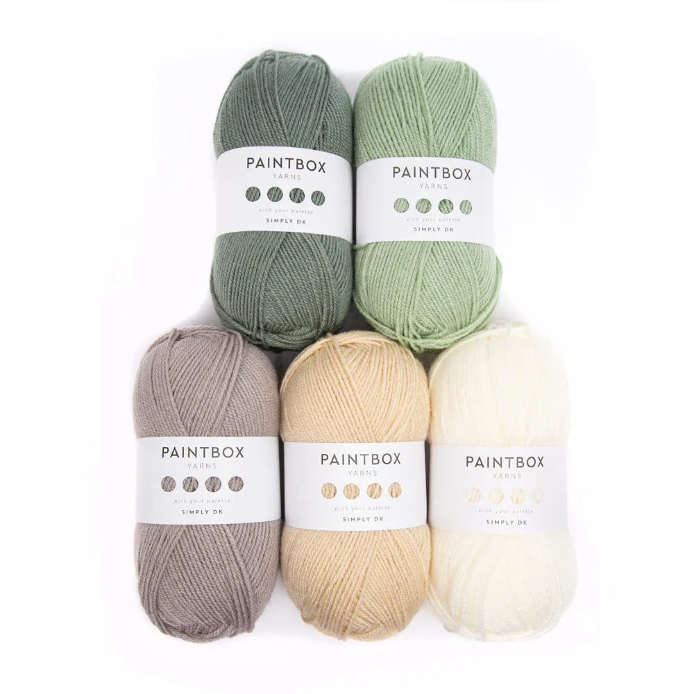 Paintbox Yarns Simply DK Poncho Farbpack Original 7x100g