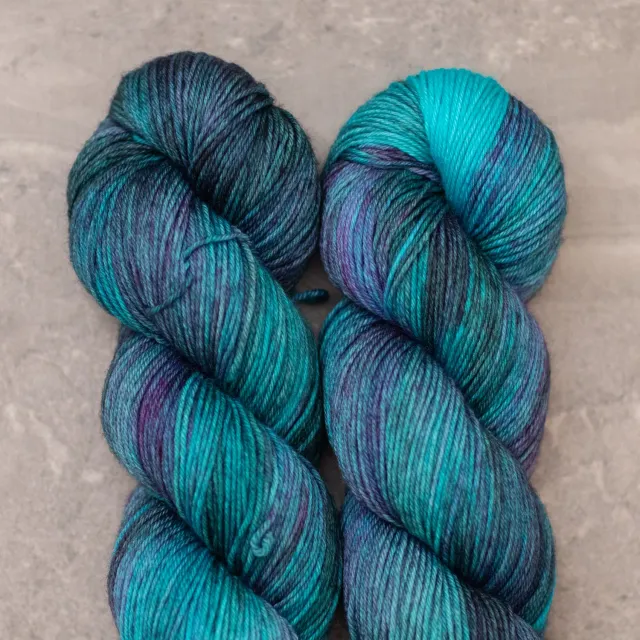 Madelinetosh Woolcycle Sport Twilight Skinny Dip Wolle 100g