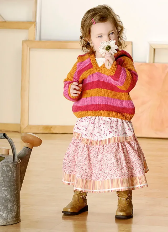 Blue Sky Fibers Classic Baby Hoodie Strickanleitung BH2