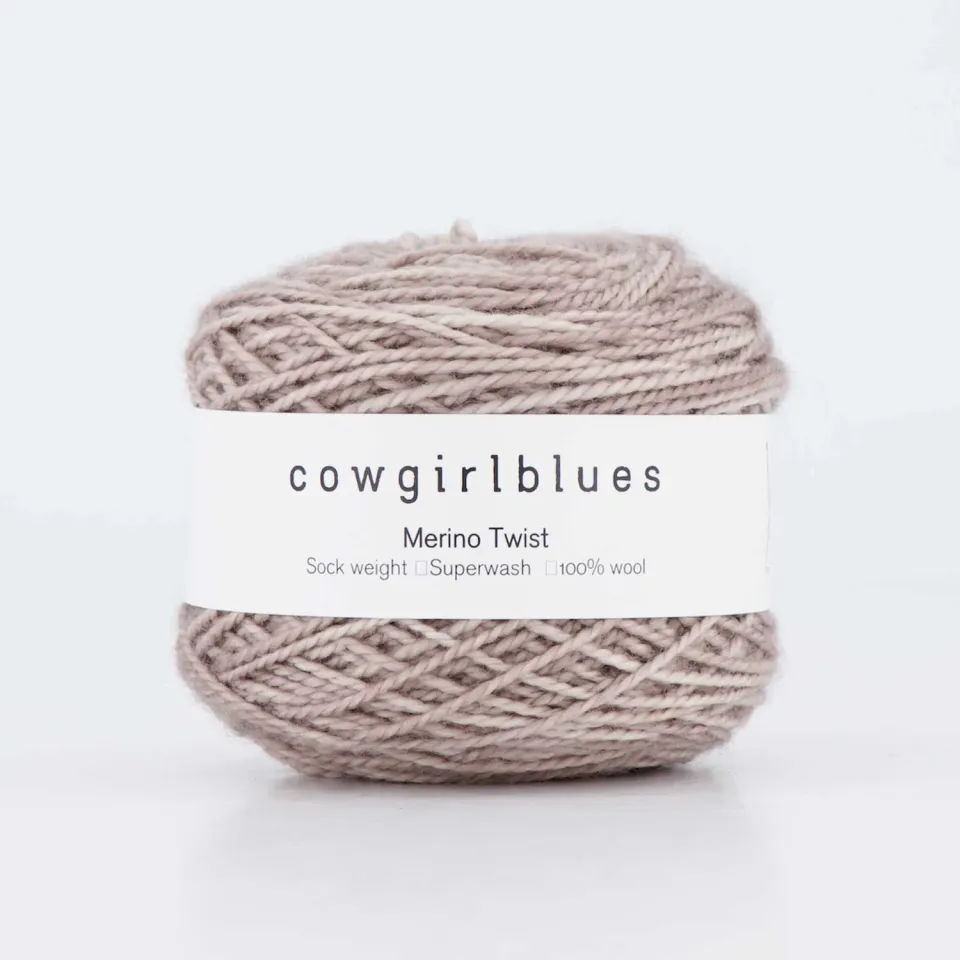 Cowgirlblues Merino Twist 50g Wolle Sable semisolid