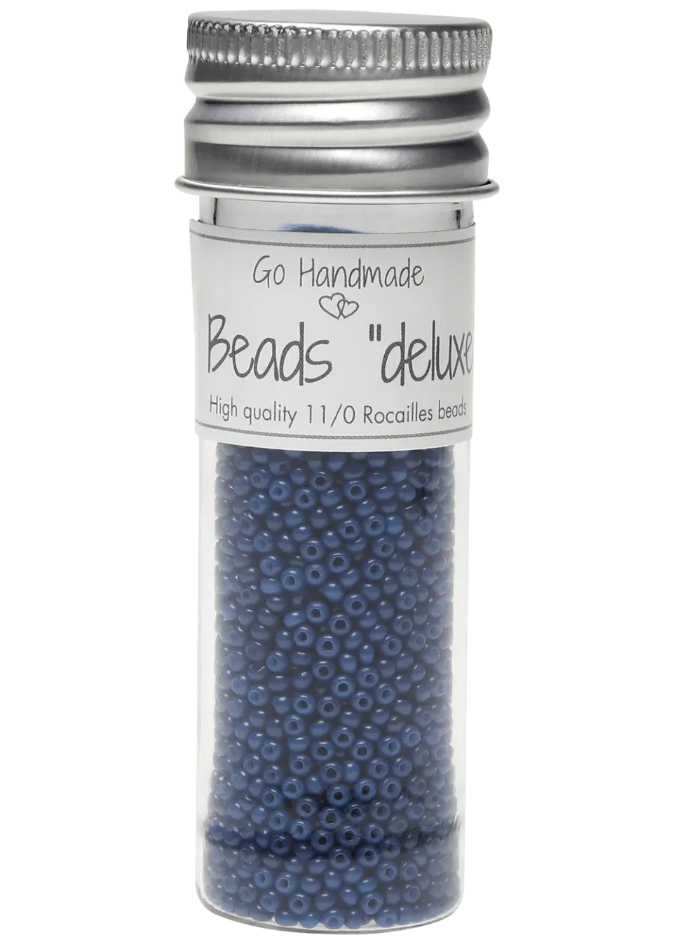 Go Handmade Glasperlen Blau 30 g 2,1 mm
