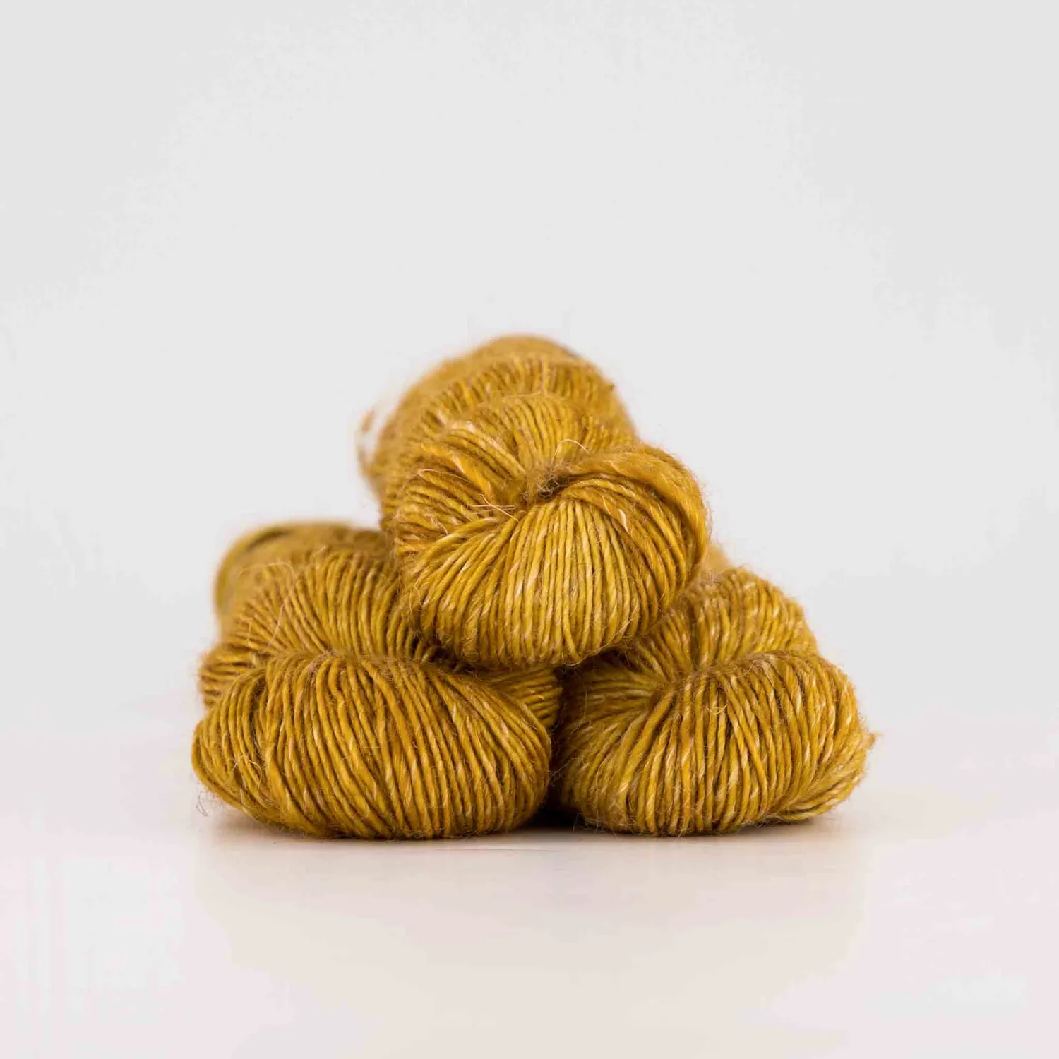 Cowgirlblues Merino Linen Mustard Wolle 50g handgefärbt