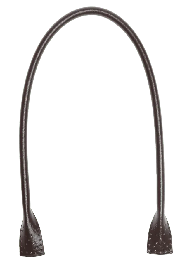 Go Handmade Taschengriffe 66 cm Kunstleder 2 Stk schwarz