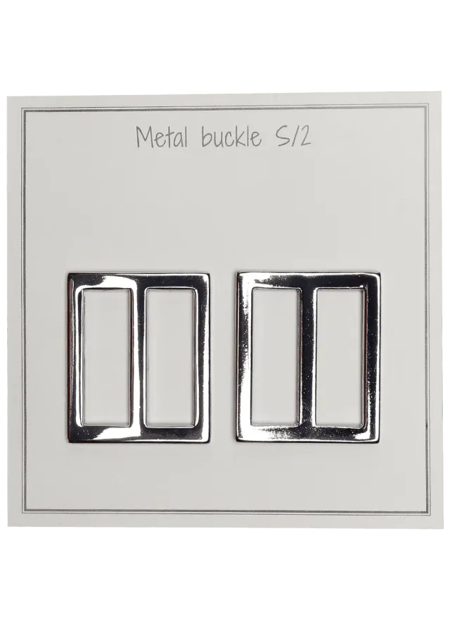 Go Handmade Metal Buckle Taschenschnalle 31x28 mm 2 Stück