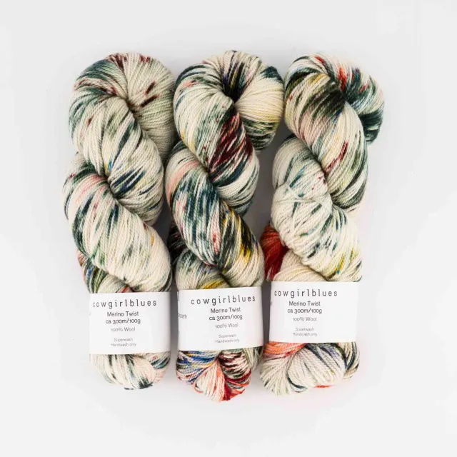 Cowgirlblues Merino Twist Wolle Alanis Morissette 100g bunt