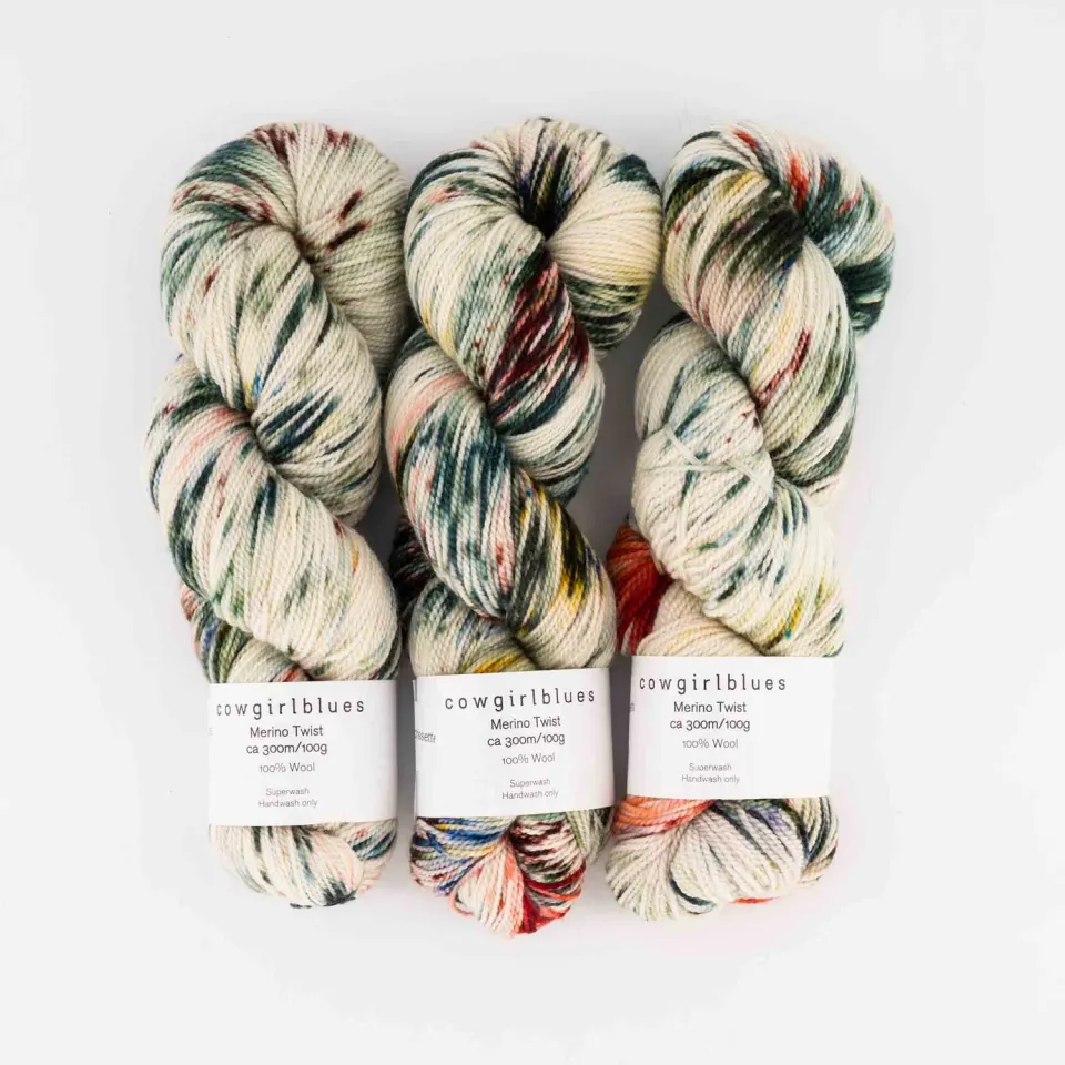 Cowgirlblues Merino Twist Wolle Alanis Morissette 100g bunt
