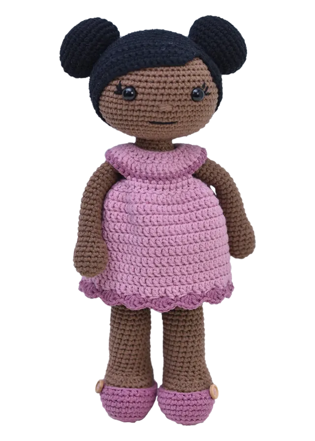 Go Handmade Cosy Puppen-Häkelanleitung Belinda H33 cm