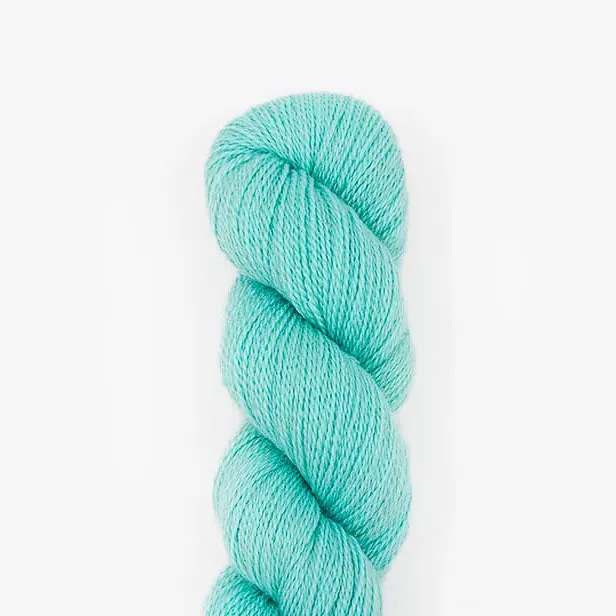 Madelinetosh Tosh Lunar Button Jar Blue Lace-Garn 366m Seide