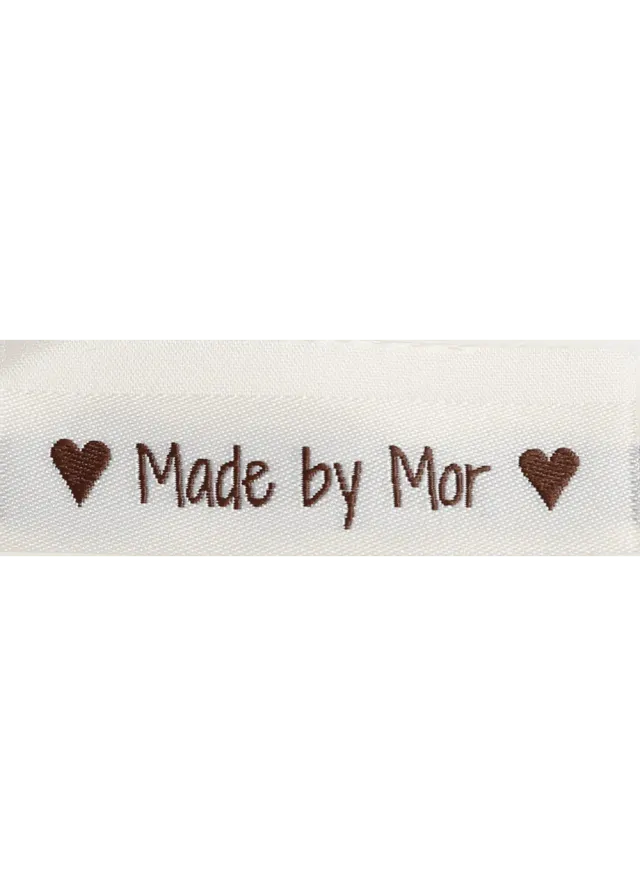 Go Handmade Weblabel Made by Mor 10er Set 50mm