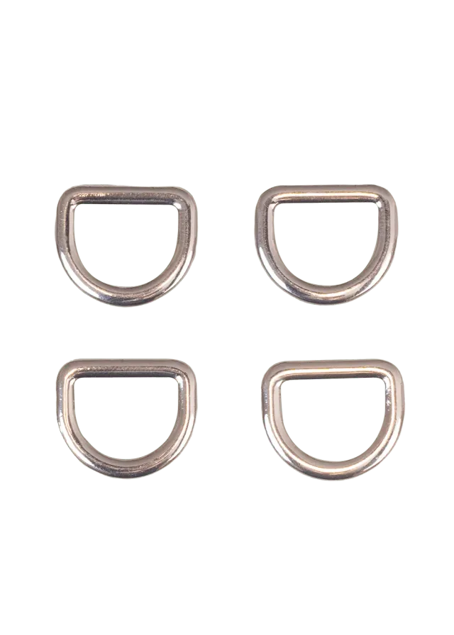 Go Handmade D-Ring Taschenringe 20x17 mm 4 Stück