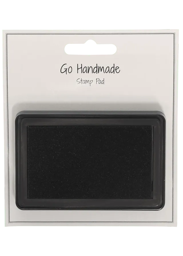 Go Handmade Stempelkissen schwarz für Rollstempel