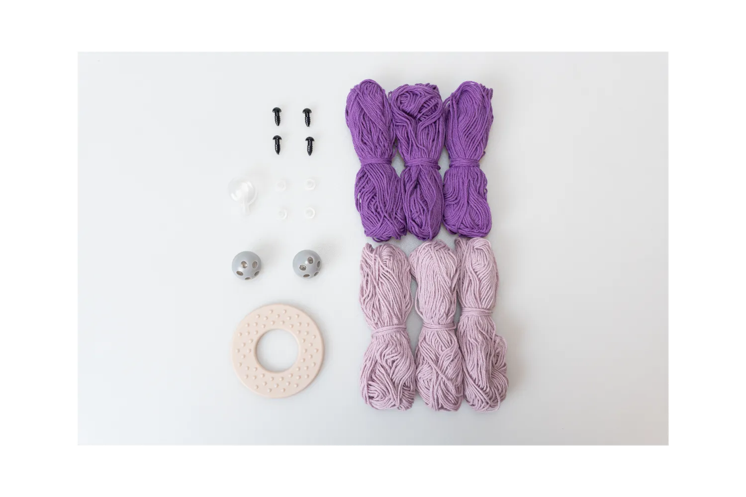 Go Handmade Sensory Cow Häkelset Kuh Rassel