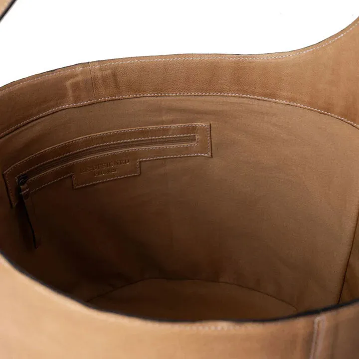 Re:Designed Project 27 Projekttasche Taupe Leder