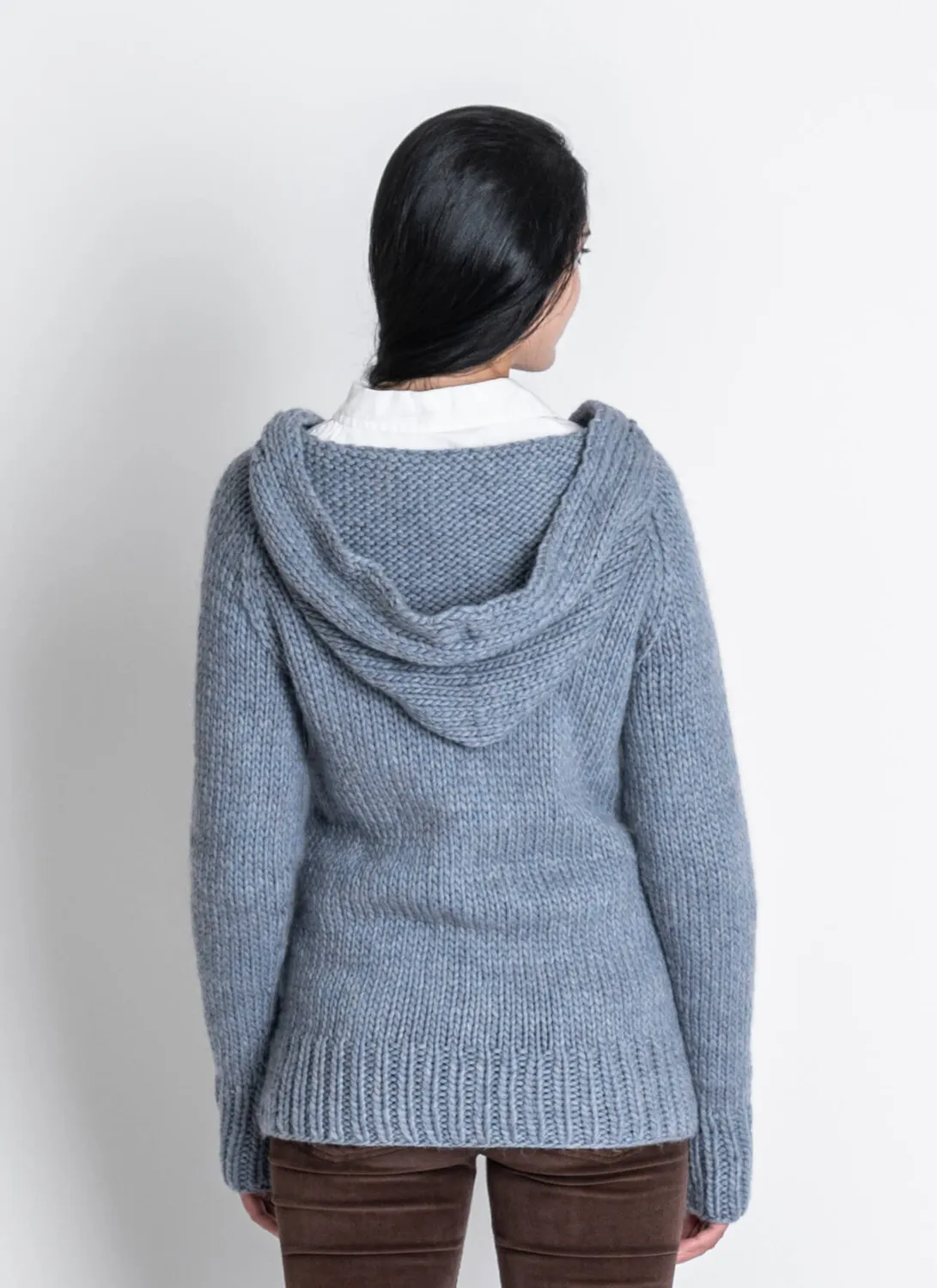 Blue Sky Fibers Classic Series Fleming Hoodie 202339 Strickanleitung Hoodie