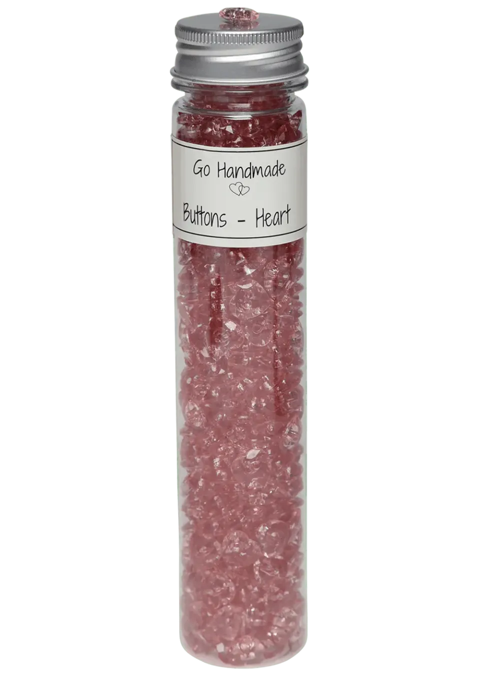 Go Handmade Heart Knöpfe 13 mm Flasche 440 Stk Nähen