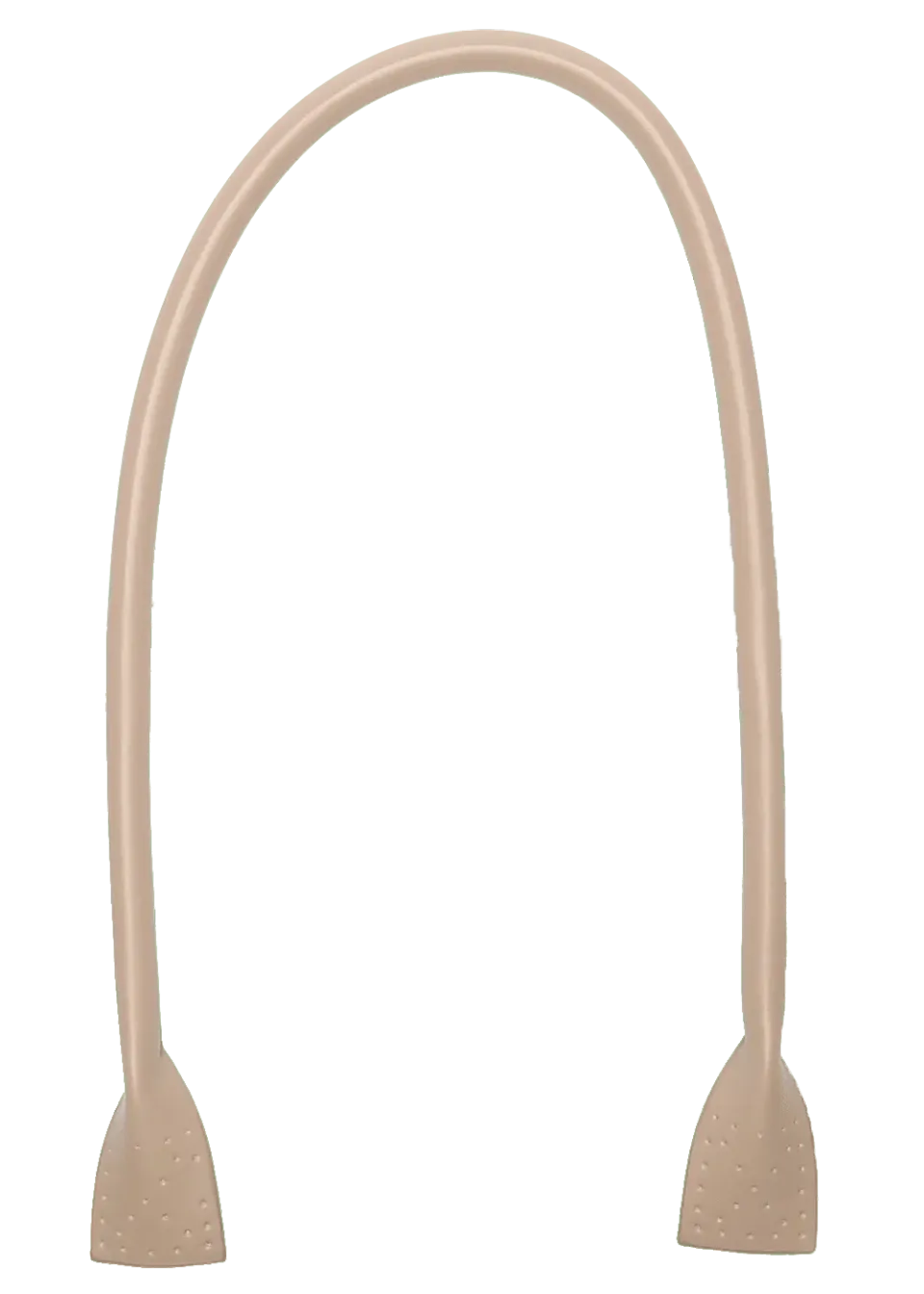 Go Handmade Taschengriffe 60cm Taschenhenkel beige 2 Stück