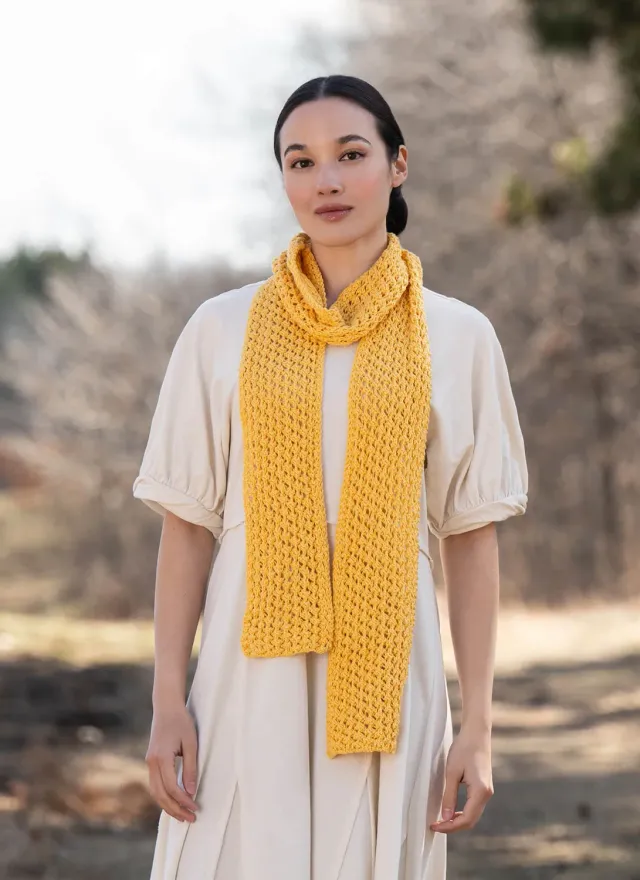 Blue Sky Fibers Bella Scarf 202619 Schalanleitung PDF