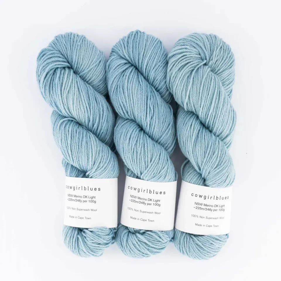 Cowgirlblues NSW Merino DK 100g Celadon Filzwolle hellgrün