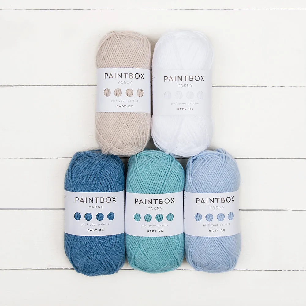 Paintbox Yarns Baby DK Babygarn 5x50g hautweich