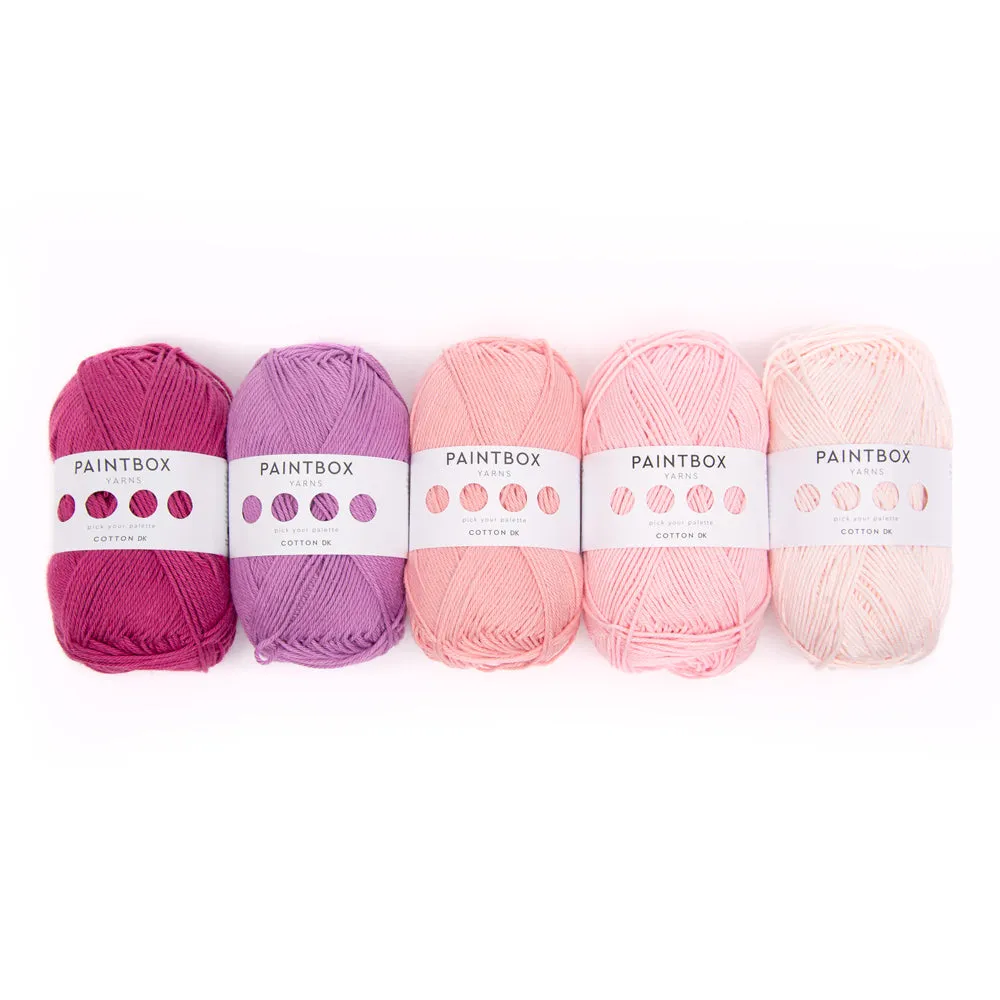 Paintbox Yarns Cotton DK Garn 5x50g Ombré-Set Verlauf