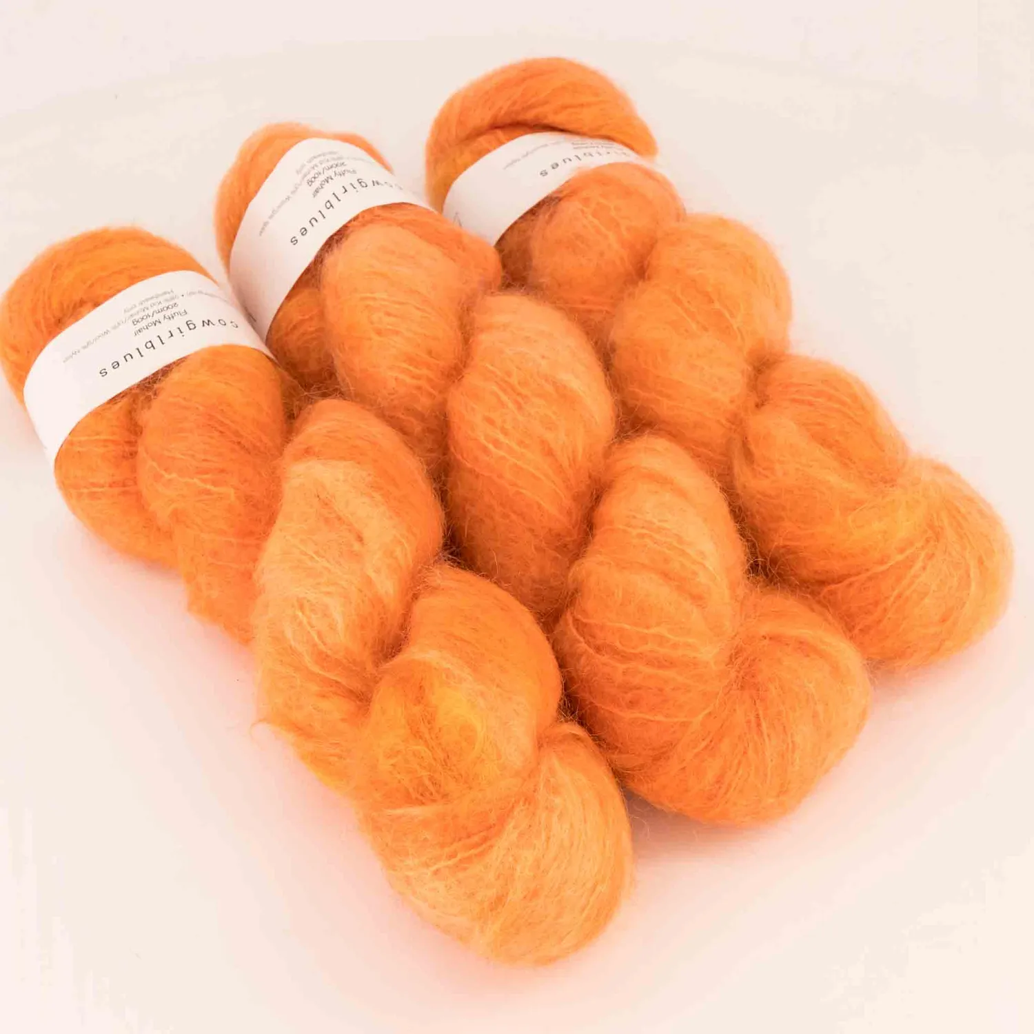 Cowgirlblues Fluffy Carrot Juice Mohairwolle Flausch