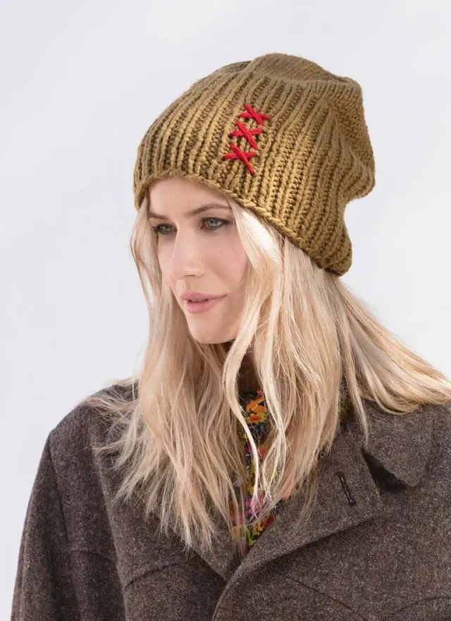 Blue Sky Fibers Glidden Hat Strickanleitung Bio-Baumwolle