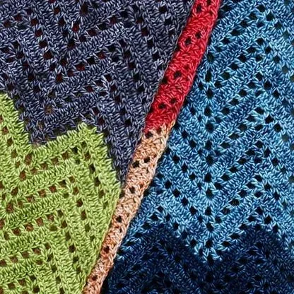 Madelinetosh 12 Days Scarf Häkelanleitung PDF Tamara Kelly