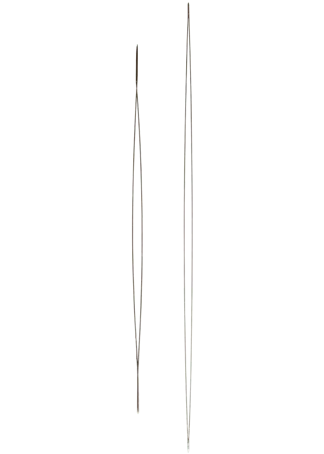 Go Handmade Perlnadeln 10 und 12 cm 2er Set