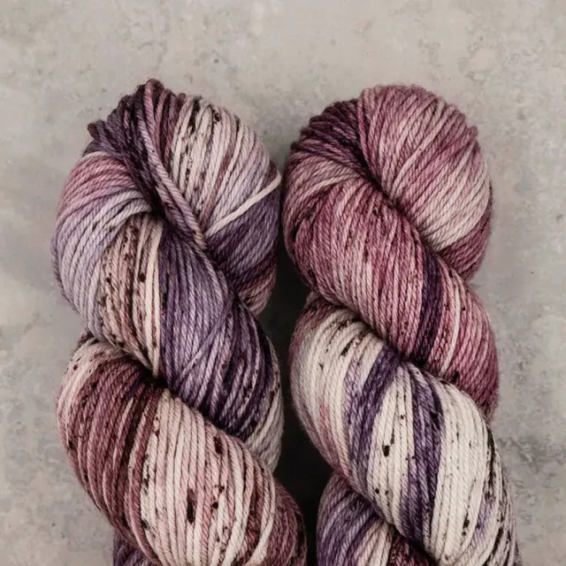 Madelinetosh Tosh Wool + Cotton Wilted Garn 100g DK Superwash