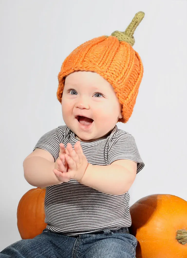 Blue Sky Fibers Sweetie Pumpkin Pie Hat Strickanleitung gratis