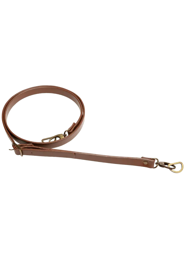 Go Handmade Taschenriemen 138cm Braun-Bronze