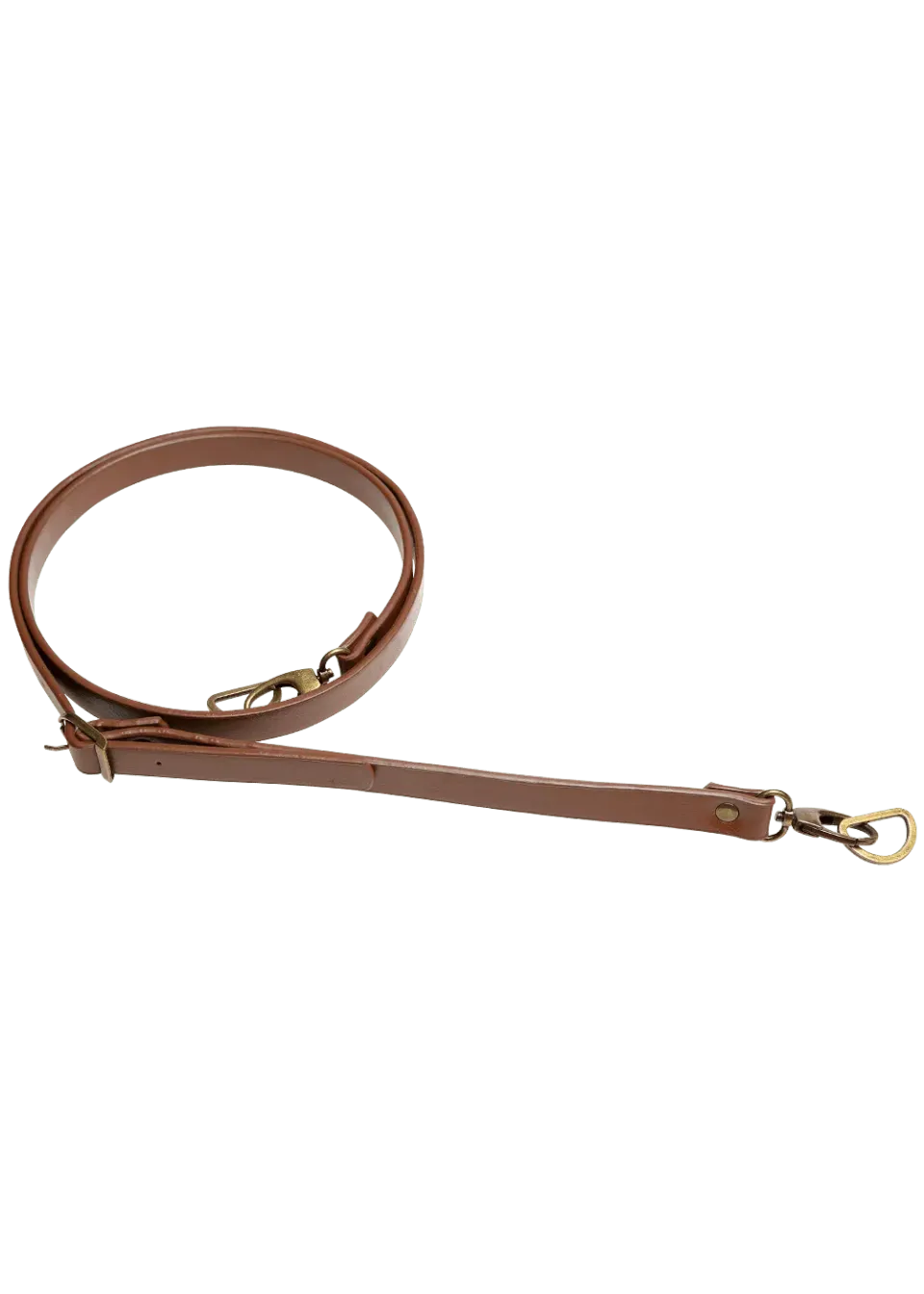 Go Handmade Taschengurt 138 cm Braun-Bronze 18 mm