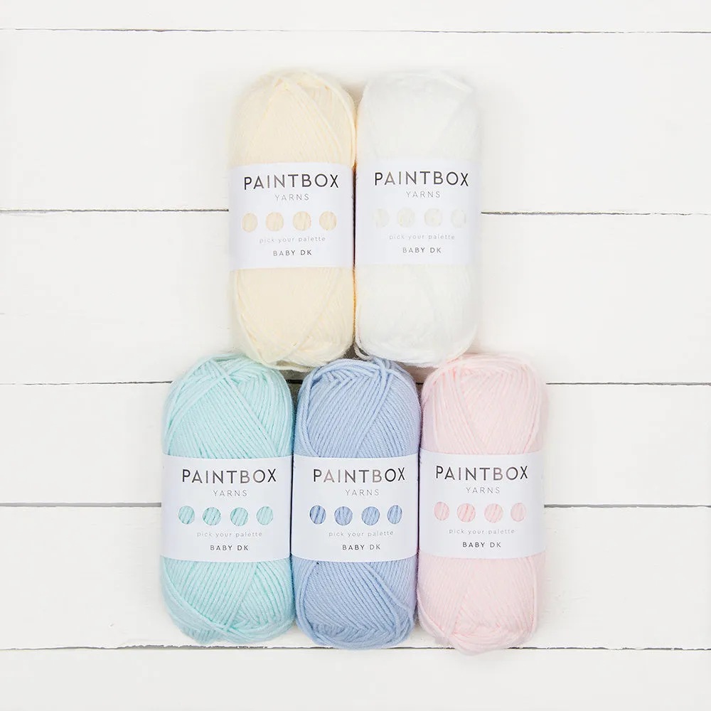 Paintbox Yarns Baby DK Babygarn 5x50g hautweich